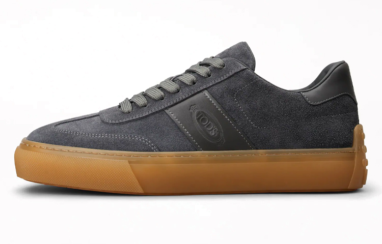 TOD'S Suede Low-Top Sneakers 'Grey'