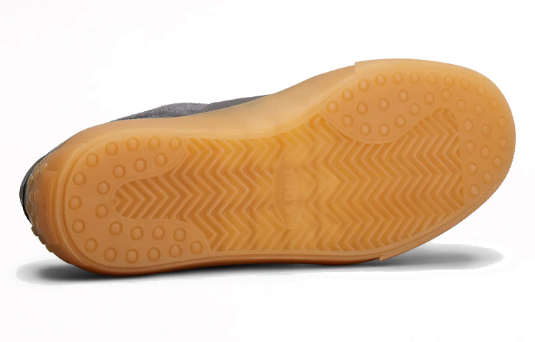 TOD'S Suede Low-Top Sneakers 'Grey' 圖 5