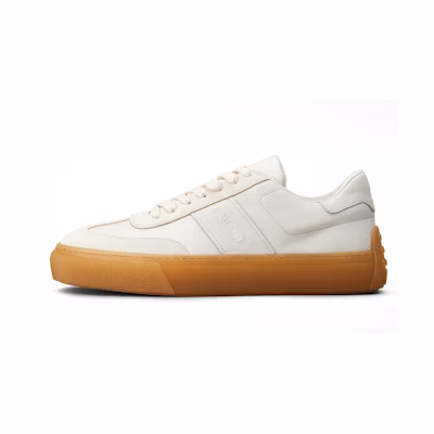 TOD'S Suede Low-Top Sneakers 'White'