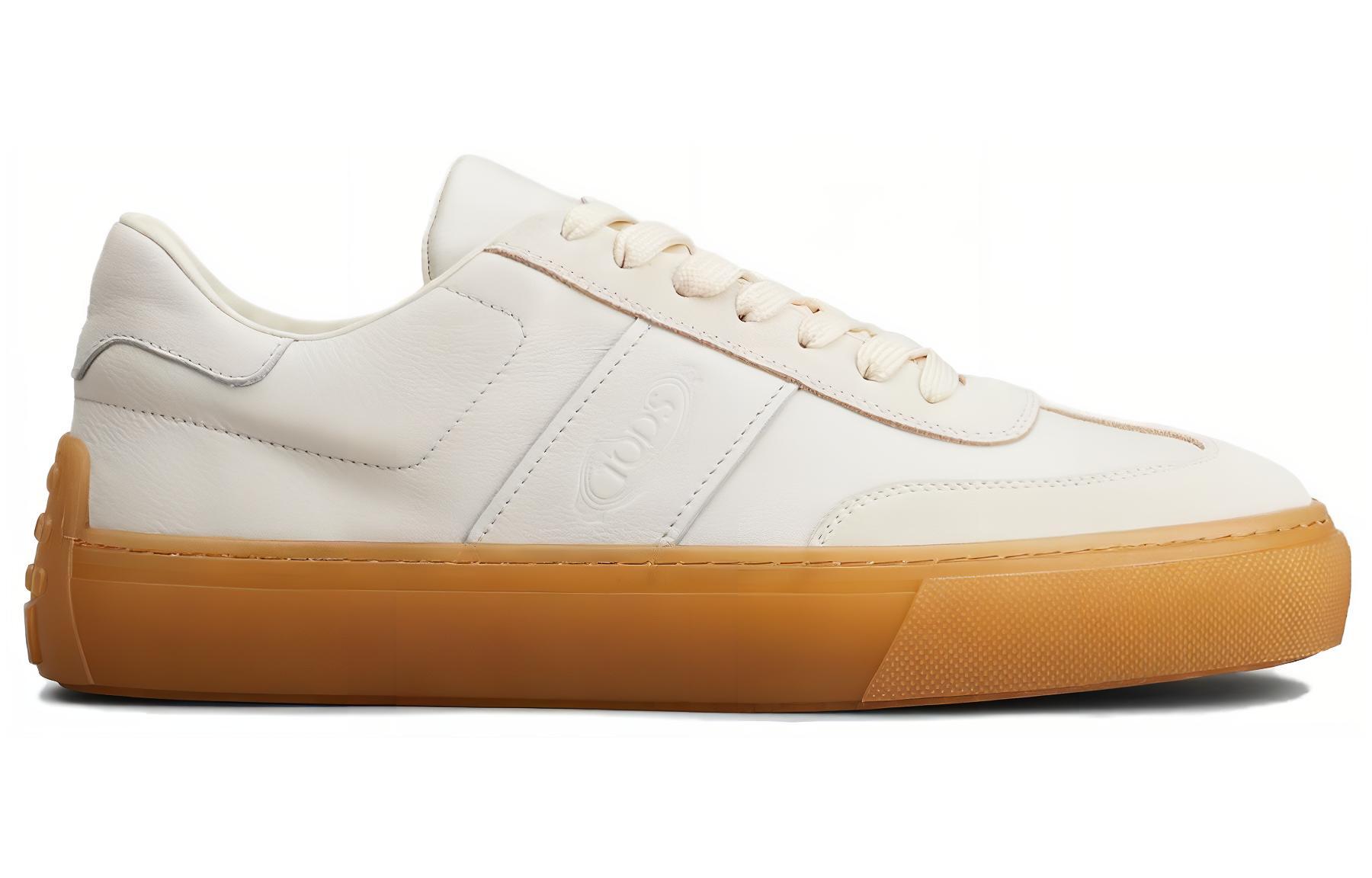 Order TOD'S 麂皮低筒運動鞋 白色