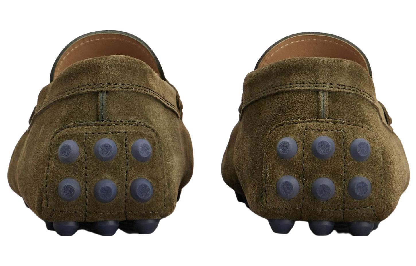 TOD'S Suede Slip-On Loafer 'Green' 圖 3