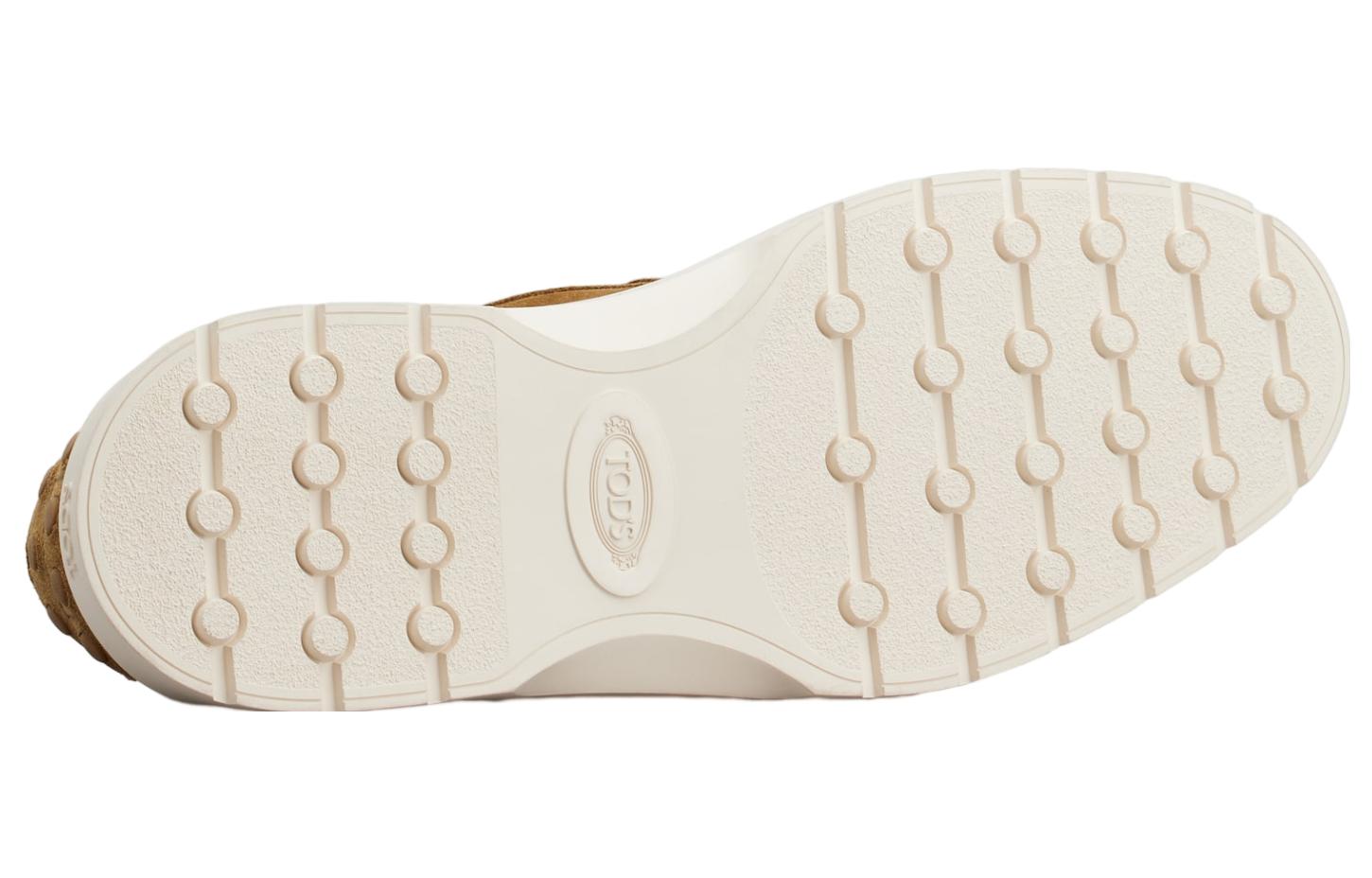 TOD'S Suede Slip-On Loafers 'Brown' 圖 4