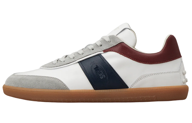 TOD'S Tabs Low-Top Lace-Up 'White Blue Red'