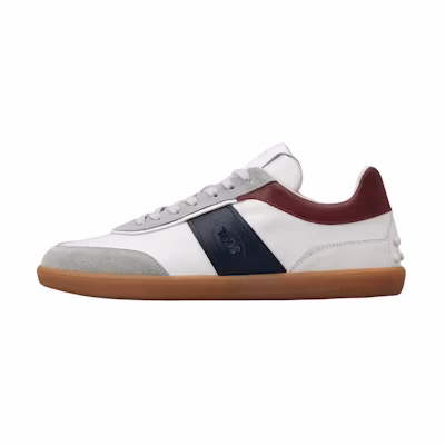 TOD'S Tabs Low-Top Lace-Up 'White Blue Red'