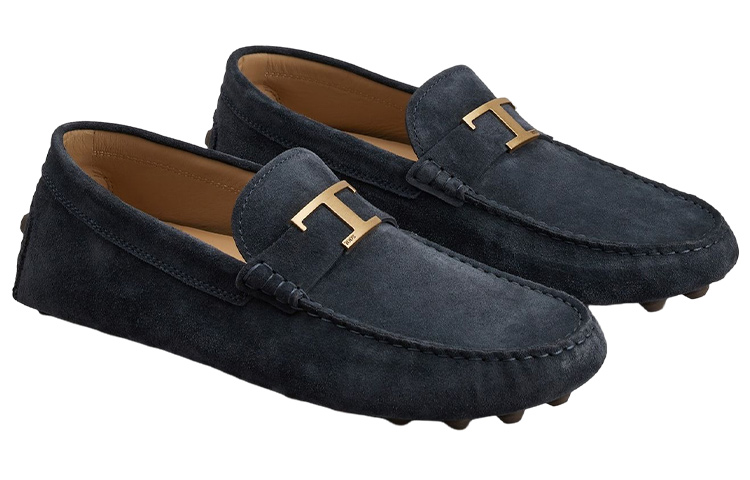 Lookbook TOD‘S 托德斯 Timeless 皮革 圓頭 平跟 平底鞋 男款 黑色