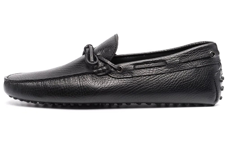 TOD'S TOD’S Gommino Lace-Up Loafers 'Black' XXM0GW05470XZ1B999