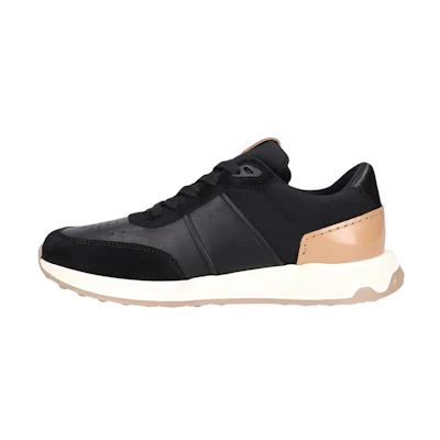 TOD'S Leather Low-Top Sneaker 'Black Fashion'