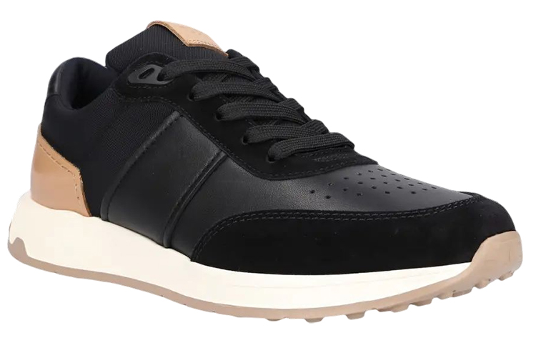 Order TOD'S托德斯 皮革 時尚繫帶 低幫 運動休閒鞋 男款 黑色