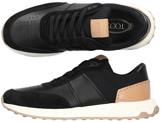 TOD'S托德斯 皮革 時尚繫帶 低幫 運動休閒鞋 男款 黑色 Shop TOD'S托德斯 皮革 時尚繫帶 低幫 運動休閒鞋 男款 黑色