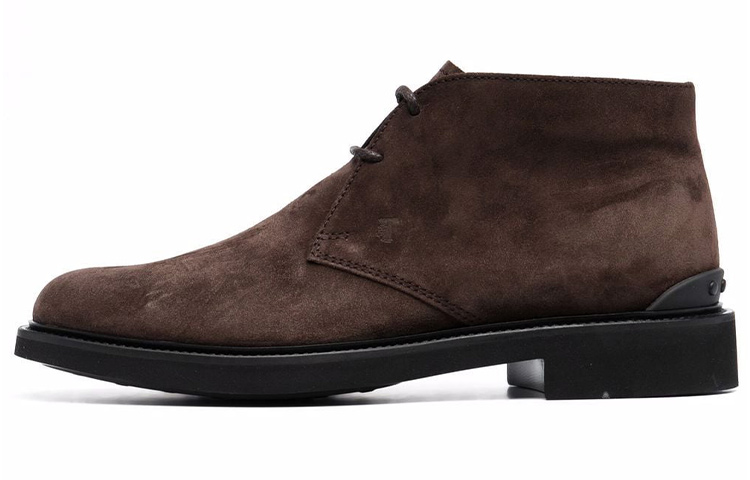 TOD'S Suede Ankle Boots 'Brown'