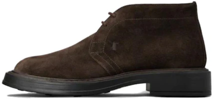 TOD'S Suede Fashion Round Toe Ankle Boot 'Brown' XXM61K00D80RE0S800 TOD'S Suede Fashion Round Toe Ankle Boot 'Brown' XXM61K00D80RE0S800