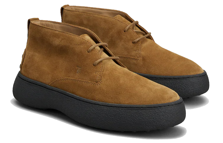 TOD'S W.G. Suede Desert Boots 'Brown' 圖 3