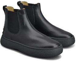 托德斯(TOD'S) W.G 皮革切爾西靴 黑色 Lookbook 托德斯(TOD'S) W.G 皮革切爾西靴 黑色