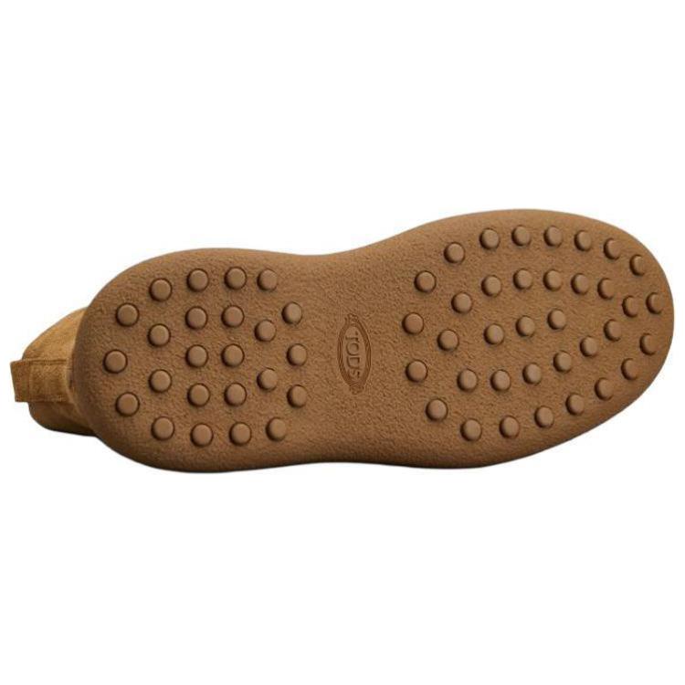 TOD'S WG Suede Casual Lace-Up Short Boots 'Brown Fashion' 圖 5