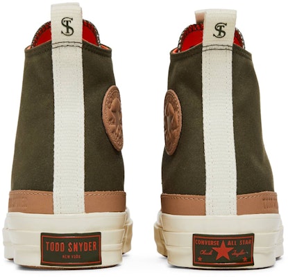 Todd Snyder x Converse Chuck 70 High 'Rebel Prep' Lelaki Stylish Retro 173059C Details for Todd Snyder x Converse Chuck 70 High 'Rebel Prep' Lelaki Stylish Retro 173059C