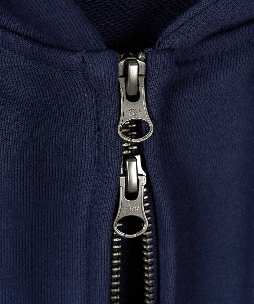 Details for Toffee 2WAY Sweat Hoodie Zip-Up (Navy) TAF-2WHZU01NA