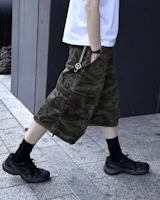 TOFFEE Camo Cotton Bermuda Shorts (Deep Khaki) T6S-CCBPT49 TOFFEE Camo Cotton Bermuda Shorts (Deep Khaki) T6S-CCBPT49