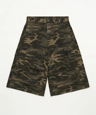 TOFFEE Camo Cotton Bermuda Shorts (Deep Khaki) T6S-CCBPT49 Order TOFFEE Camo Cotton Bermuda Shorts (Deep Khaki) T6S-CCBPT49
