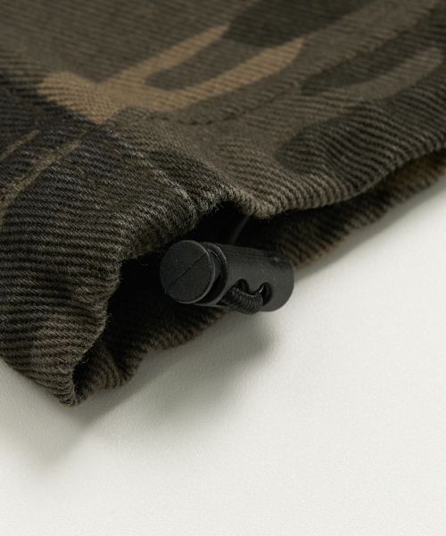 Sizing TOFFEE Camo Cotton Bermuda Shorts (Deep Khaki) T6S-CCBPT49