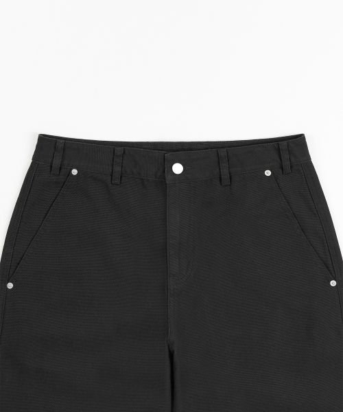 Order TOFFEE Classic Oxford Work Pants (Black) T6S-COWP56BK