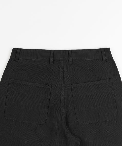 Sizing TOFFEE Classic Oxford Work Pants (Black) T6S-COWP56BK