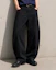 Buy TOFFEE Curved Barrel Cotton Pants (Black) T6S-CBCPT57BK