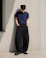 Order TOFFEE Curved Barrel Cotton Pants (Black) T6S-CBCPT57BK