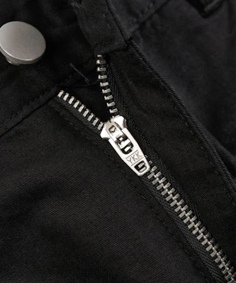 TOFFEE Curved Barrel Cotton Pants (Black) T6S-CBCPT57BK Purchase TOFFEE Curved Barrel Cotton Pants (Black) T6S-CBCPT57BK
