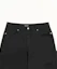 Details for TOFFEE Curved Barrel Cotton Pants (Black) T6S-CBCPT57BK