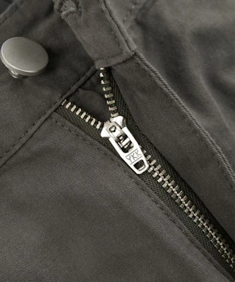 TOFFEE Curved Barrel Cotton Pants (Charcoal) T6S-CBCPT57CH Details for TOFFEE Curved Barrel Cotton Pants (Charcoal) T6S-CBCPT57CH