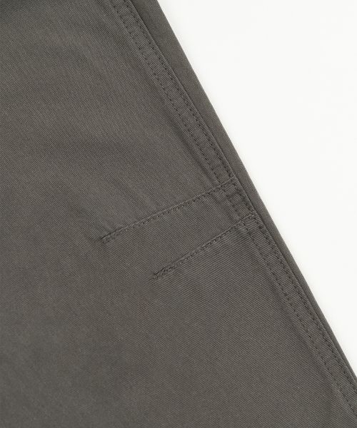 Sizing TOFFEE Curved Barrel Cotton Pants (Charcoal) T6S-CBCPT57CH
