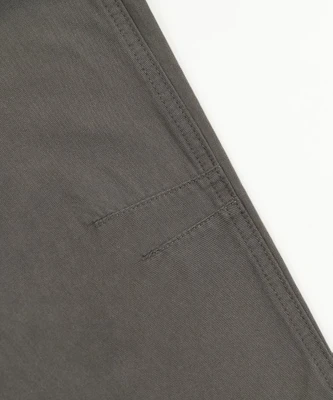 TOFFEE Curved Barrel Cotton Pants (Charcoal) T6S-CBCPT57CH Sizing TOFFEE Curved Barrel Cotton Pants (Charcoal) T6S-CBCPT57CH