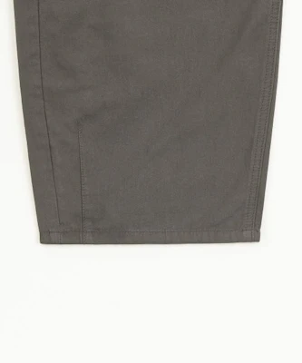 TOFFEE Curved Barrel Cotton Pants (Charcoal) T6S-CBCPT57CH Cheap TOFFEE Curved Barrel Cotton Pants (Charcoal) T6S-CBCPT57CH