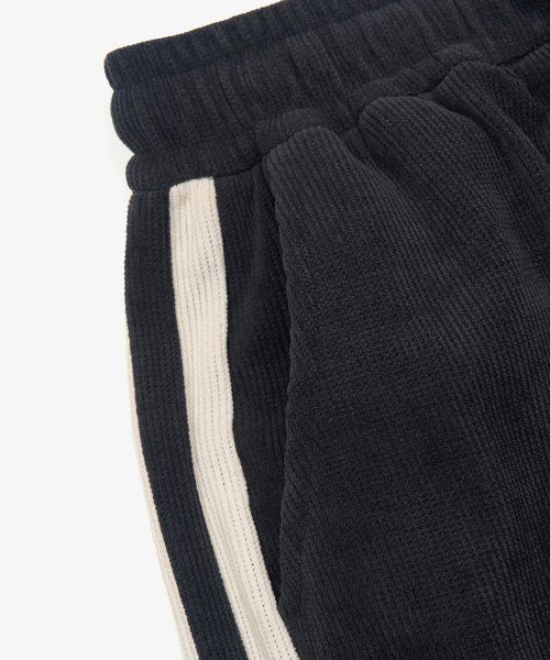 Purchase Toffee Double Side Line Track Vertical Pants (Dark Navy) T3F-DSTVPT104DN