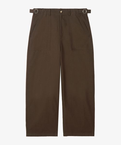 Order Toffee Fatigue Visor Canvas Cotton Pants (Brown) T4F-FBCCPT223BR