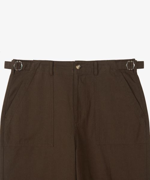 Lookbook Toffee Fatigue Visor Canvas Cotton Pants (Brown) T4F-FBCCPT223BR
