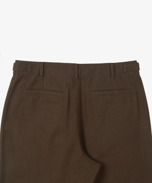 Shop Toffee Fatigue Visor Canvas Cotton Pants (Brown) T4F-FBCCPT223BR