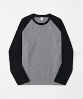 Toffee Minimal Raglan Long Sleeve (Black) T5F-MRLS29BK Toffee Minimal Raglan Long Sleeve (Black) T5F-MRLS29BK