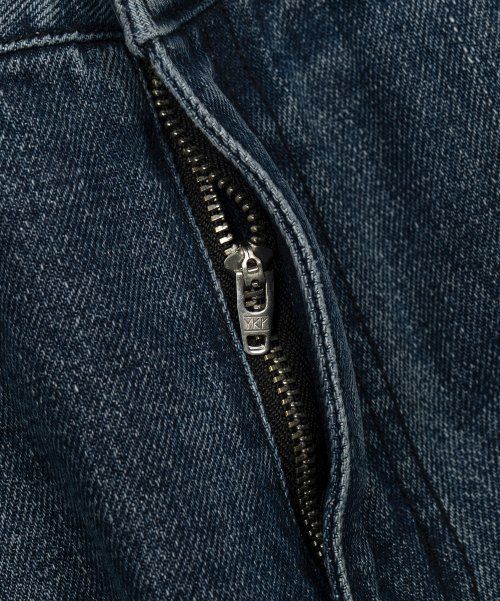 Details for Toffee More Wide Denim Pants (Washed Greyish Blue) T1S-MWDPTWG