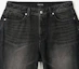 Lookbook TOFFEE More Wide Denim Pants (Washed Raw Black) T3S-MWDPTWRB