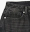 Details for TOFFEE More Wide Denim Pants (Washed Raw Black) T3S-MWDPTWRB