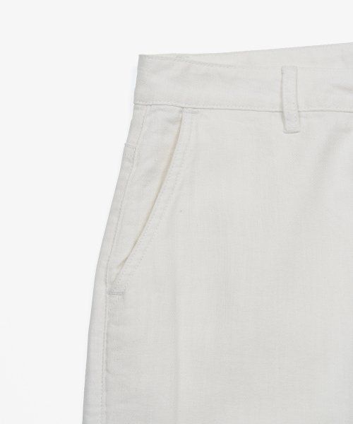 Purchase TOFFEE Natural Linen Denim Wide Pants (Off White) T3S-NLDWPT22