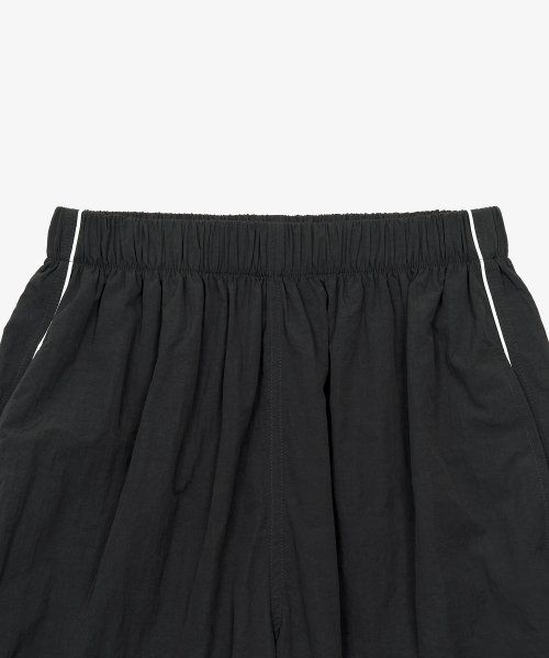 Shop TOFFEE Piping Line Track String Pants (Black) T3F-PLTSPT414