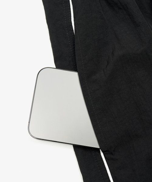Details for TOFFEE Piping Line Track String Pants (Black) T3F-PLTSPT414