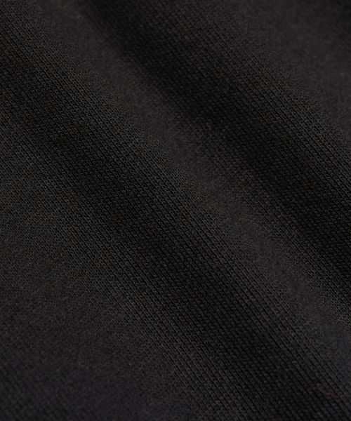 Sizing Toffee Semi Crop Hood Zip-Up (Black) T6S-SCHZU04BK