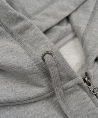 TOFFEE Semi Crop Hoodie Zip-Up (Melange Grey) T6S-SCHZU04MG Lookbook TOFFEE Semi Crop Hoodie Zip-Up (Melange Grey) T6S-SCHZU04MG
