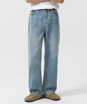 TOFFEE SL01 Summer Denim Wide Pants (Fade Light Blue) T4S-LDWPTFLB Buy TOFFEE SL01 Summer Denim Wide Pants (Fade Light Blue) T4S-LDWPTFLB