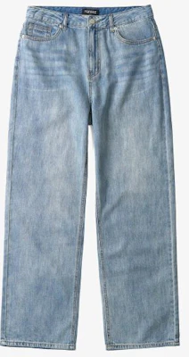 TOFFEE SL01 Summer Denim Wide Pants (Fade Light Blue) T4S-LDWPTFLB Order TOFFEE SL01 Summer Denim Wide Pants (Fade Light Blue) T4S-LDWPTFLB
