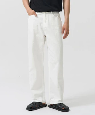 TOFFEE SL01 Summer Denim Wide Pants (Off White) T3S-LDWPTOW Buy TOFFEE SL01 Summer Denim Wide Pants (Off White) T3S-LDWPTOW