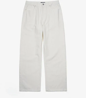 TOFFEE SL01 Summer Denim Wide Pants (Off White) T3S-LDWPTOW Order TOFFEE SL01 Summer Denim Wide Pants (Off White) T3S-LDWPTOW